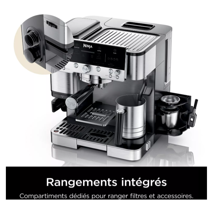 Machine à expresso NINJA ES601EU Luxe Premier
